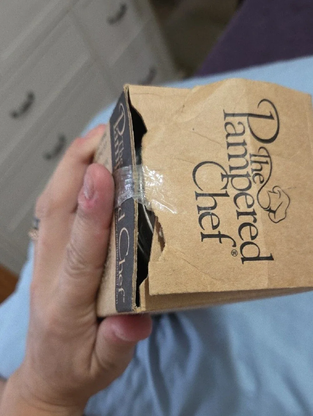 The Pampered Chef Scalloped Bread Tube